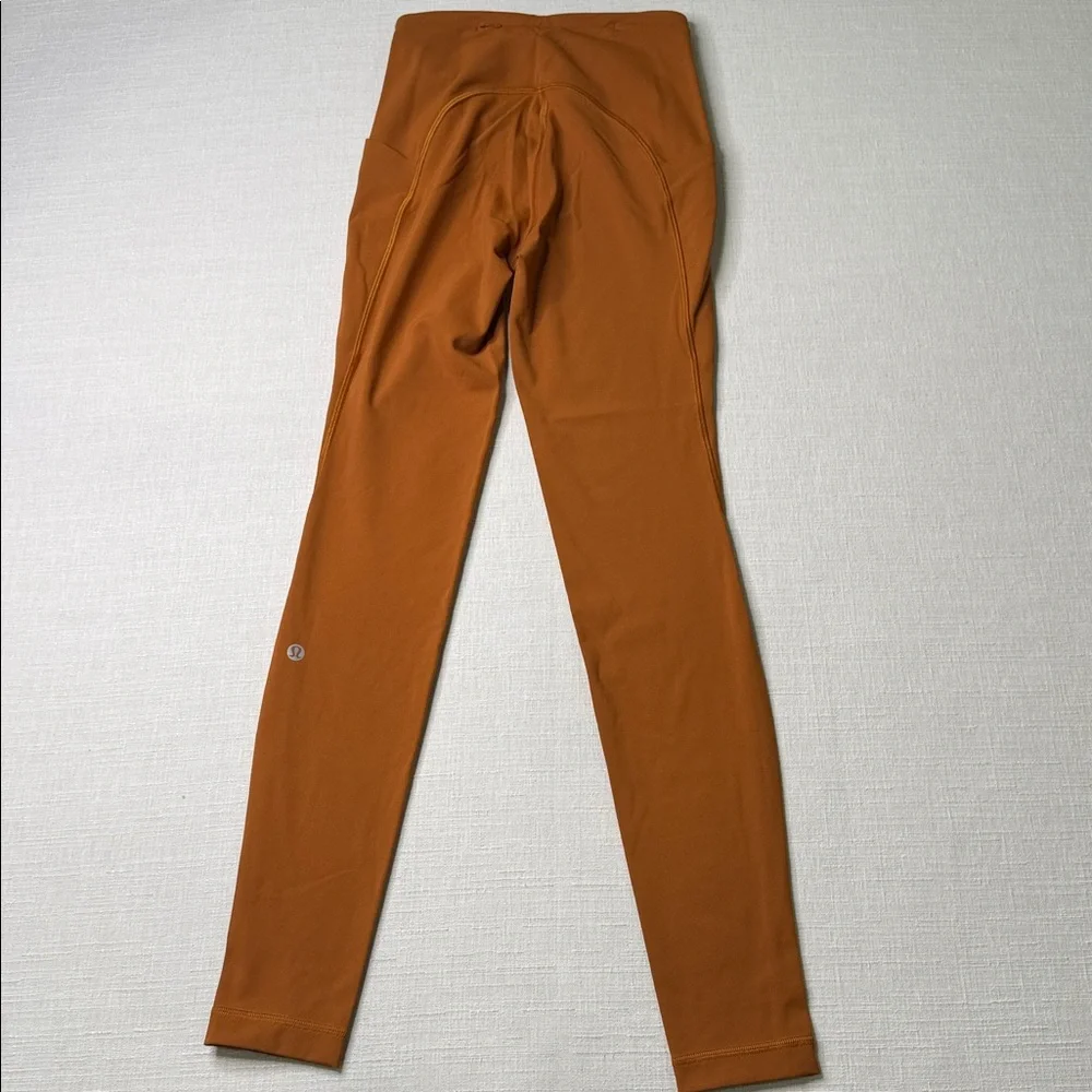 lululemon athletica Fast & Free High-Rise 28” Brown Leggings